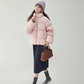 Stand Collar Fluffy Down Jacket AMU0043