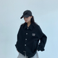 Plaid Patchwork Short Lapel Jacket YLS0883