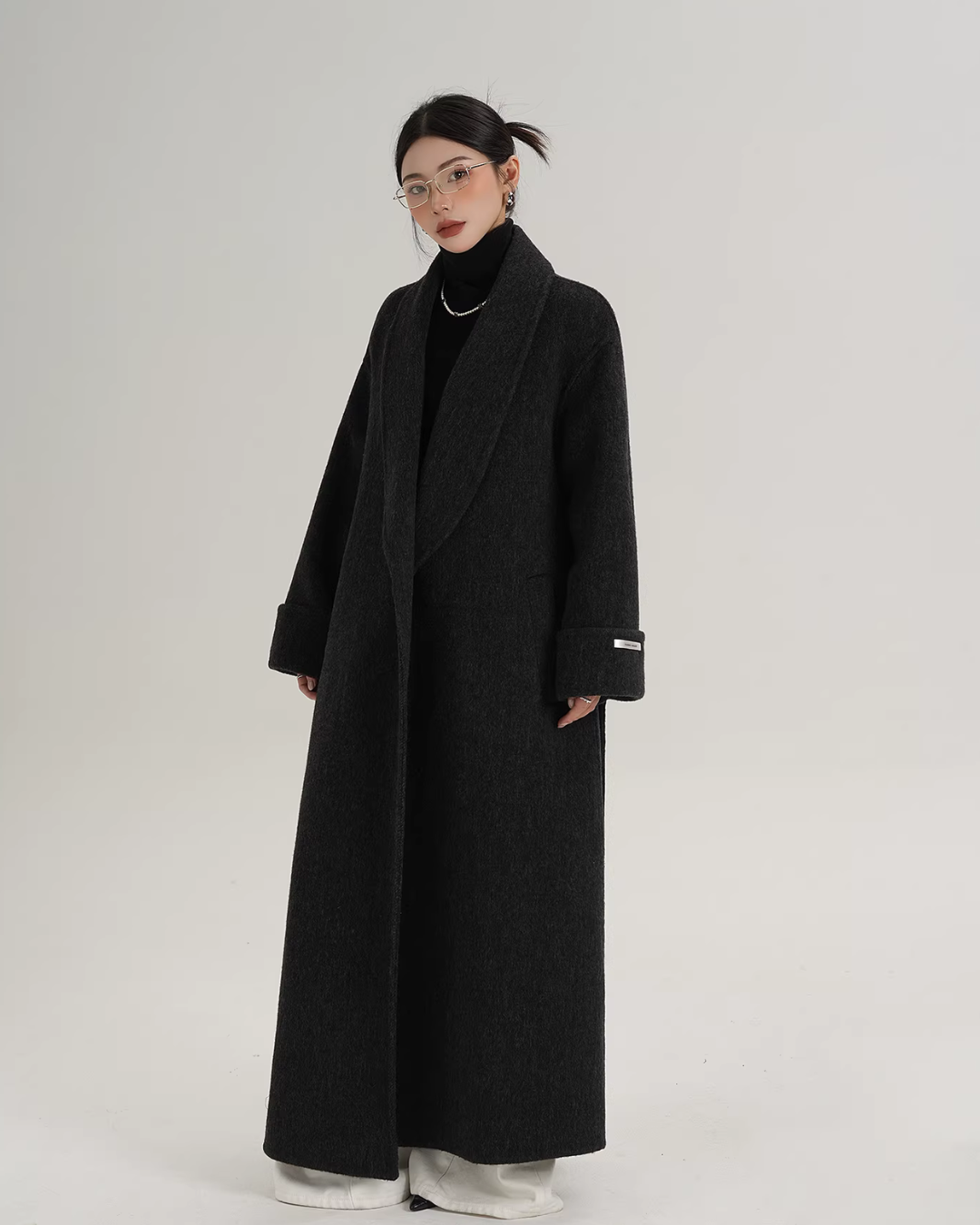Elegant Long Wool Coat SRS0401