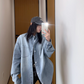 Retro Loose Denim Shirt YLS0826