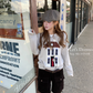 House Motif Knit Top DEM0007
