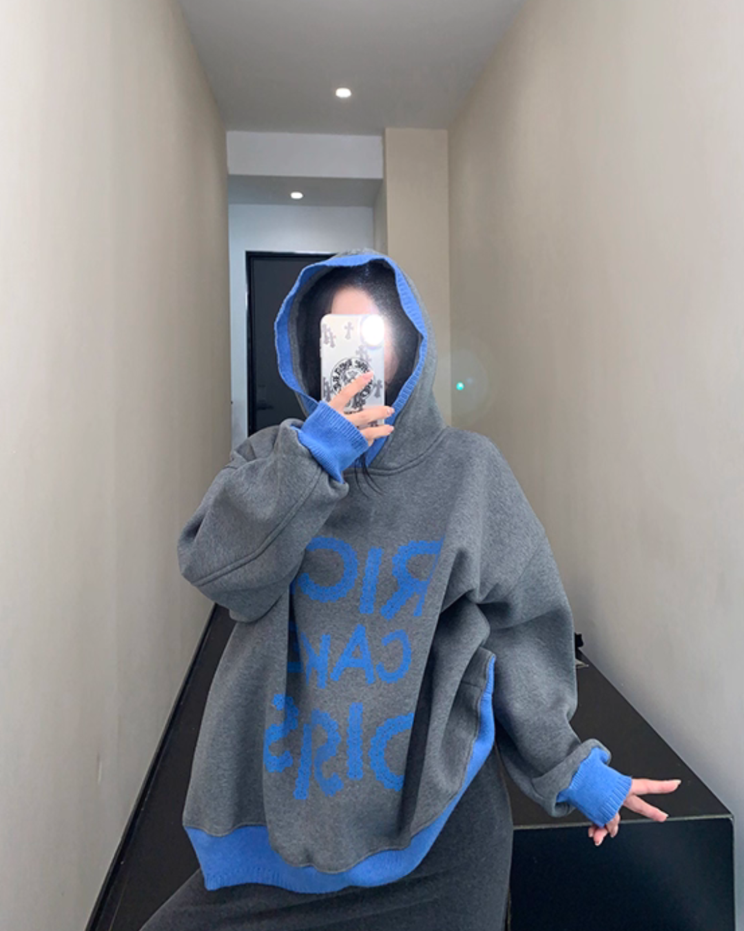 Big Logo Sweat Hoodie YLS1003