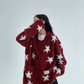 Star-Patterned Knit Cardigan YLS0952