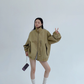 Double Zipper Stand Collar Jacket YLS0933