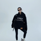 Logo Cotton Pullover Hoodie YLS0679