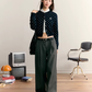 Polka Dot Round Neck Knit MST0003