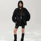 Oversized Sweat Zip Hoodie ACS0378
