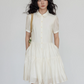 Plain Tiered Shirt Dress VAS0103