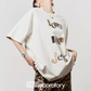 Leopard Print T-Shirt / Leopard Mini Skirt LLA0488