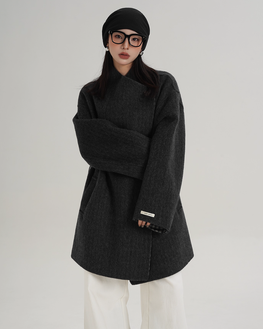 Mid Length Wool Coat  SRS0373