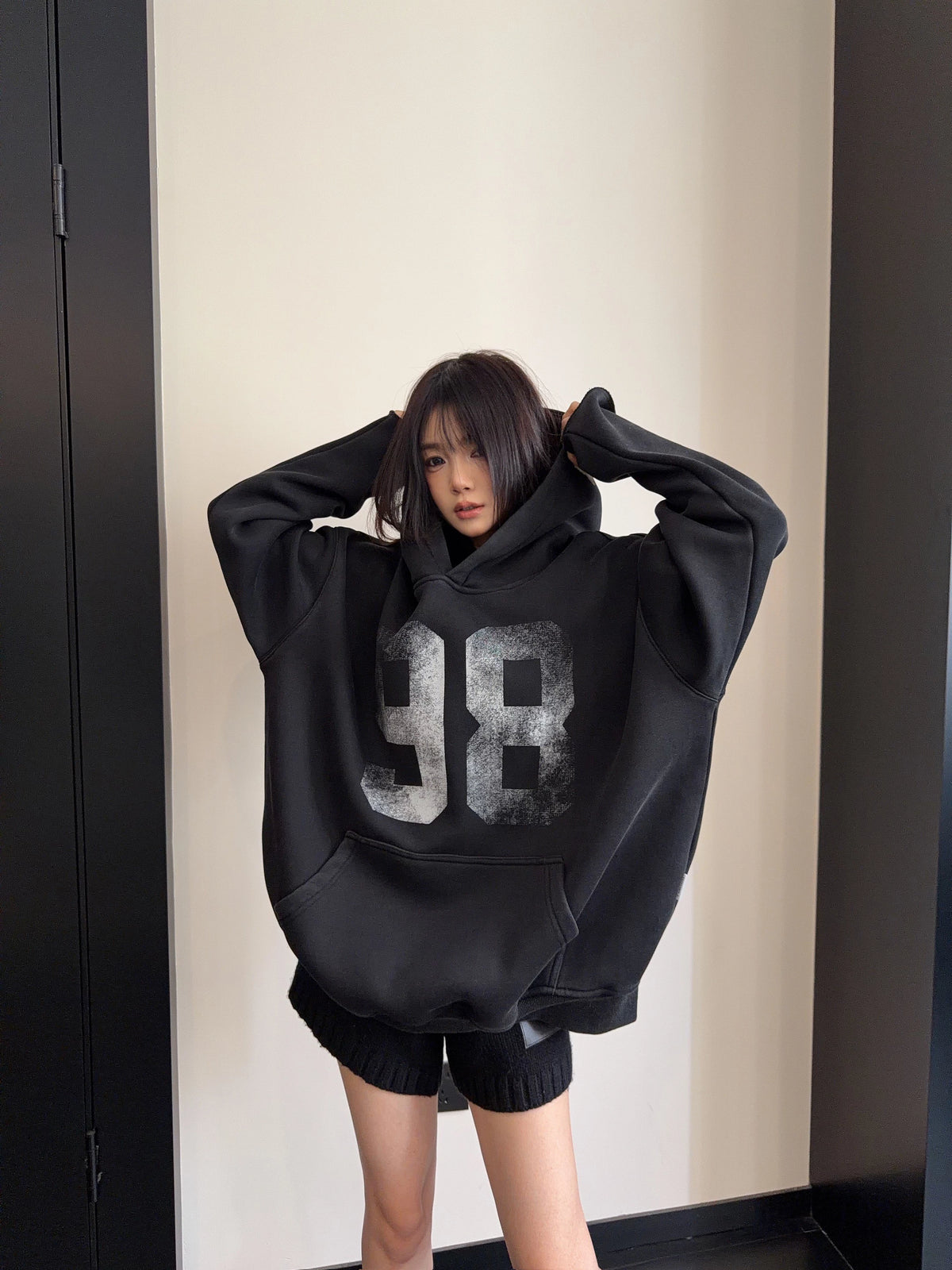 Number Logo Fleece Hoodie YLS1043