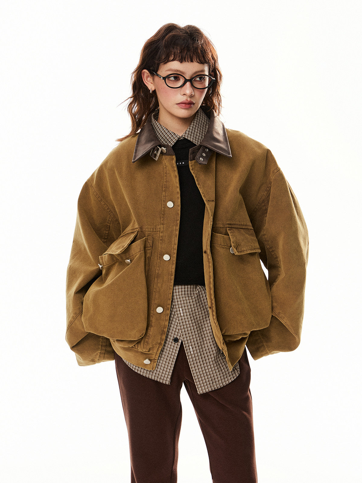Vintage Washed Work Jacket EZK0087