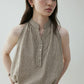 French Striped Halter Dress VOE0001