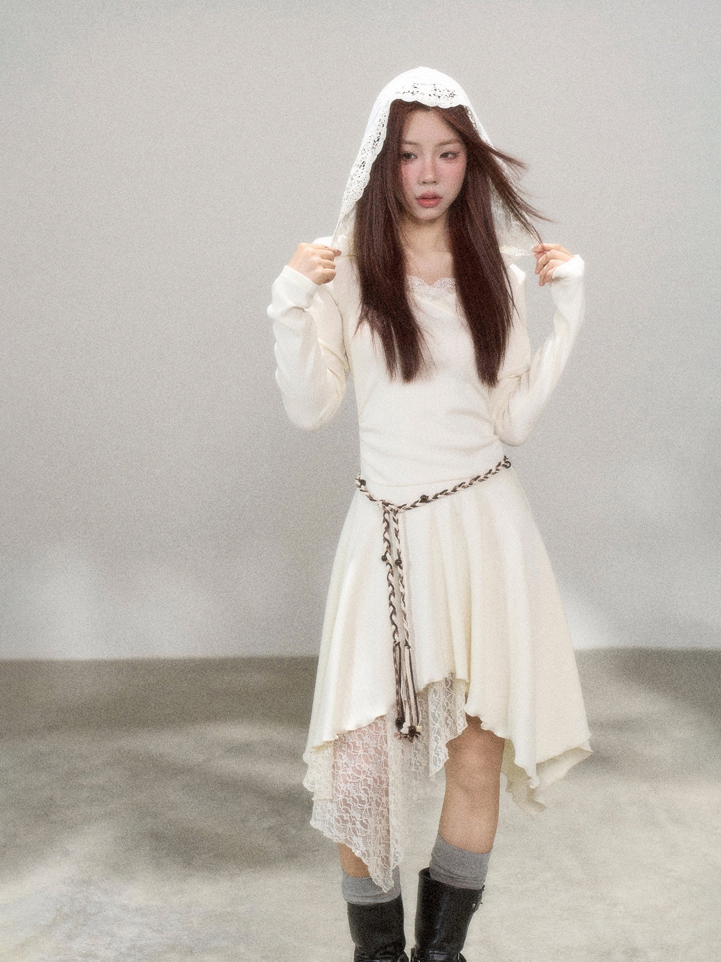 Race Ilehem Long Sleeve Dress WDB0022