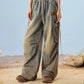 Vintage Wash Wide Denim Pants ACA0007