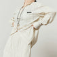 Loose Striped Shirt / Striped Mini Skirt LLA0511
