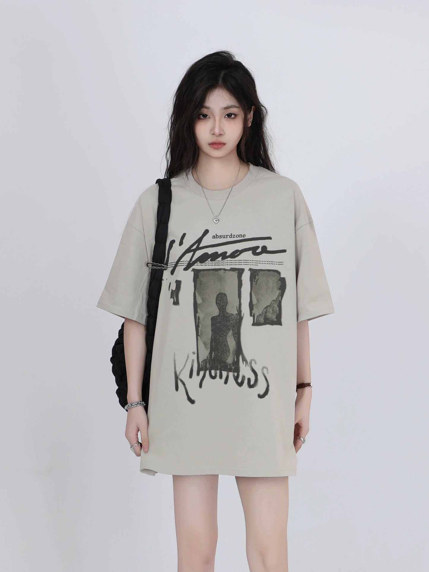 Vintage Cotton Loose T-Shirt ZCK0006