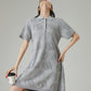Graphic Knit Polo Mini Dress FER0233