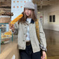 Denim Collar Work Jacket CYE0062
