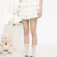 Tiered Mini Skirt LEN0004
