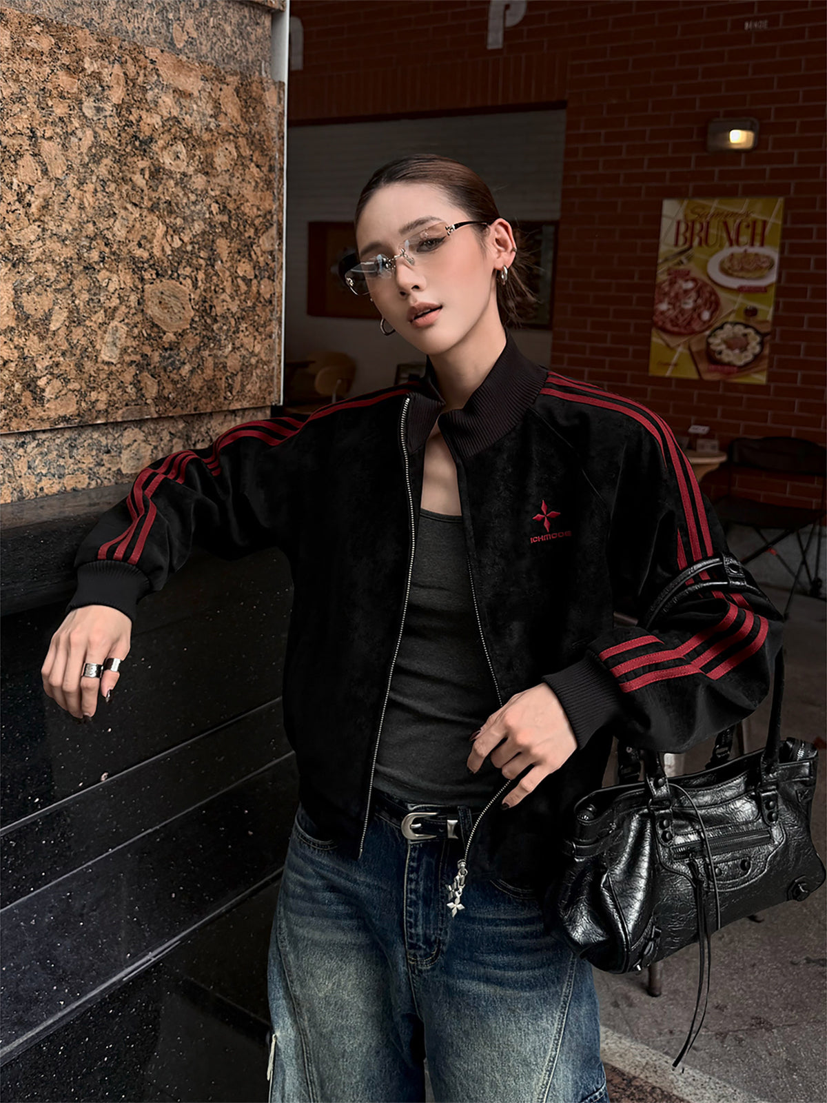 Fake Suede Track Jacket WWP0008