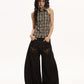 Retro Embroidered Curve Denim Pants VAT0003