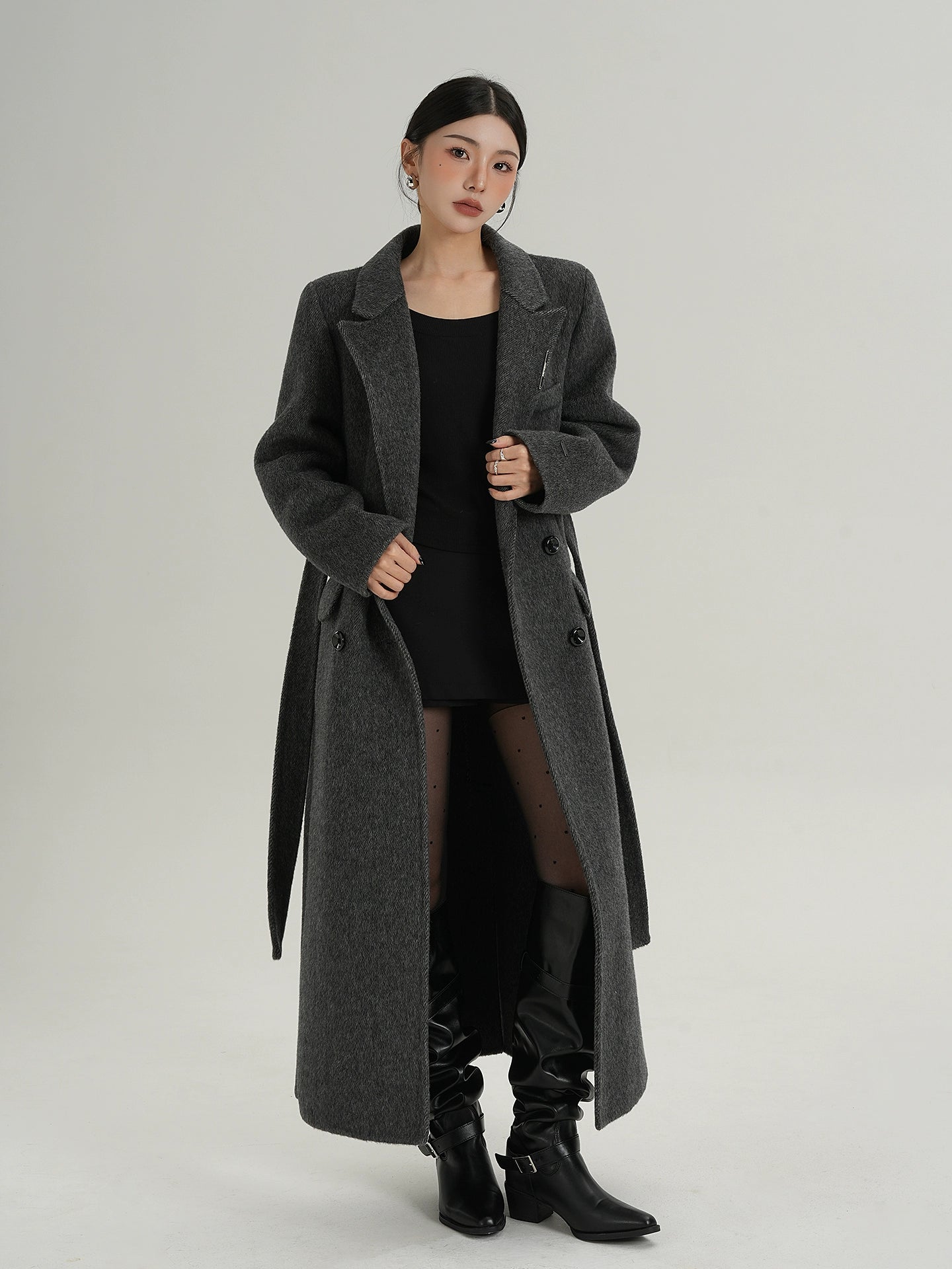 Mode Wool Long Coat SRS0404