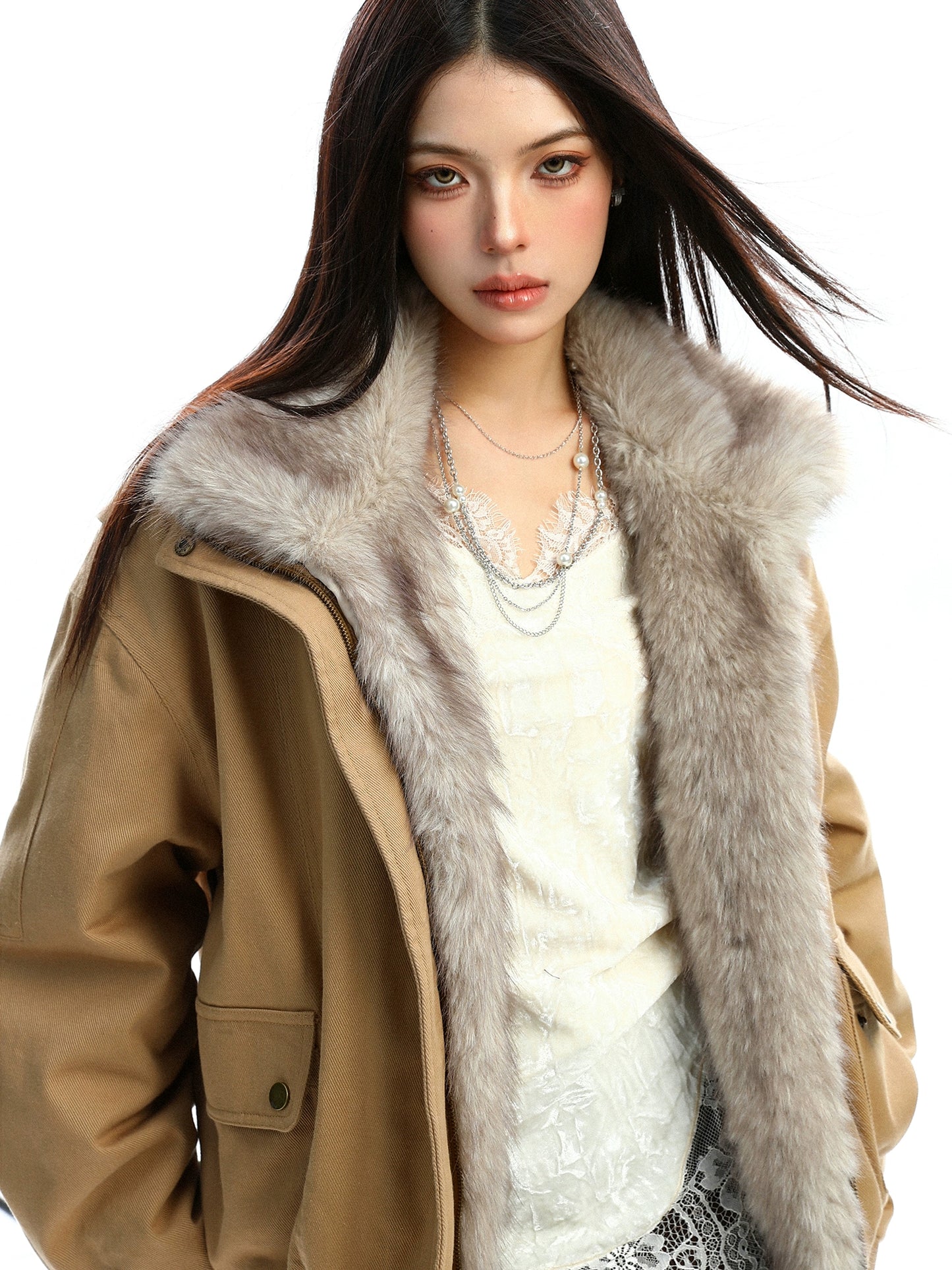 2way Faux Fur Blouson BGS0031