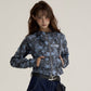 Star-Patterned Zip-Up Hoodie ONP0002
