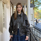 Vintage Leather Jacket CYE0087