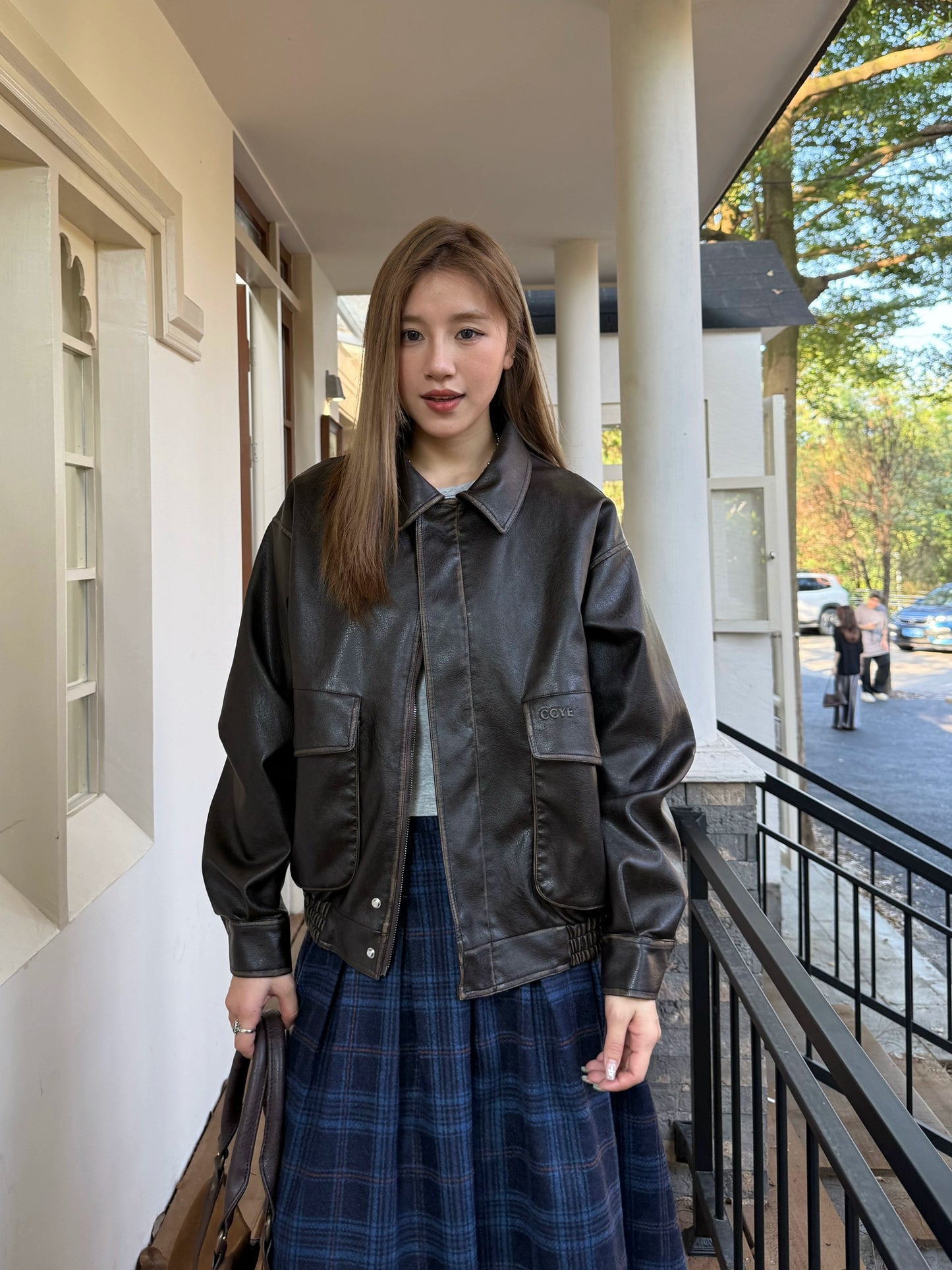 Vintage Leather Jacket CYE0087