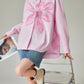 Flower Print Long-Sleeve Shirt FER0075