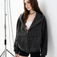 Thin Striped Zip-Up Hoodie MAD0005