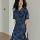 Paid Shirt Dress VAS0114