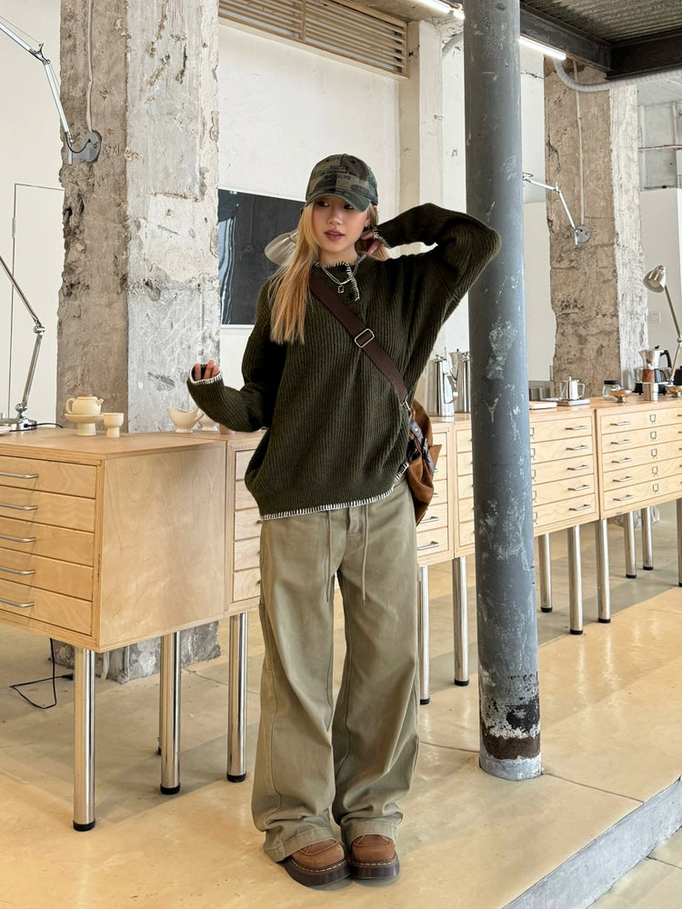 Stree Wide Cargo Pants CYE0074