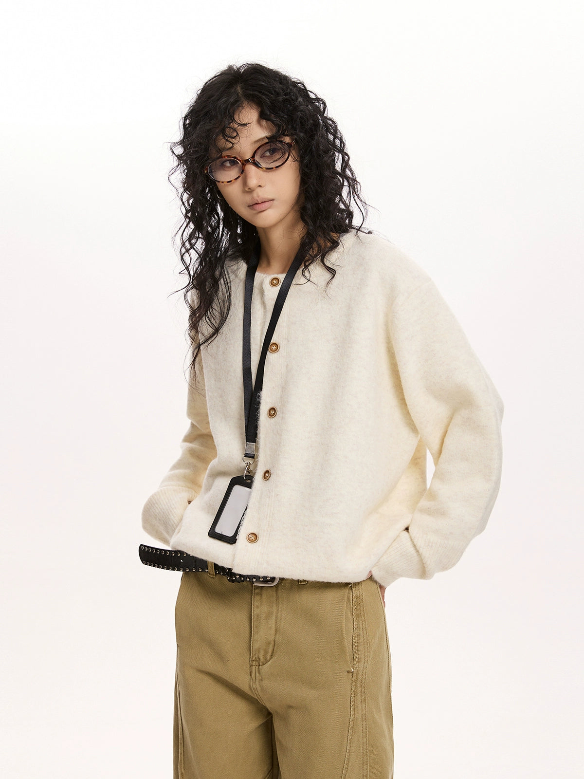 Round Neck Knit Cardigan VAT0007