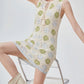 Crochet Knit Mini Dress FER0285