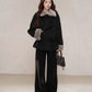 Fur Collar Mid-Length Coat WDB0009