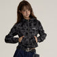 Star-Patterned Zip-Up Hoodie ONP0002
