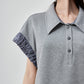 Gingham Check Polo Sweat Dress FER0206