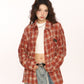 Retro Plaid Distressed Shirt BGS0044