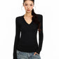 V-Neck Knit Top BGS0054