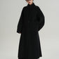 Mock Neck Long Coat SRS0413