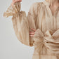 Sleeve Gather Lawn Blouse FER0046