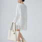 White Lace Docking Top FER0239