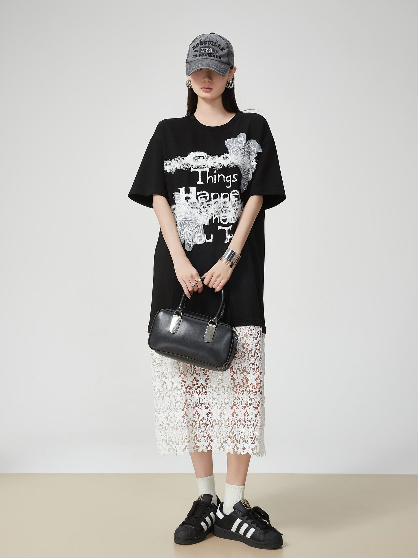Race Switch T-Shirt Dress FER0155