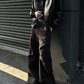 Wide Leg Pleated Casual Pants FLG0005