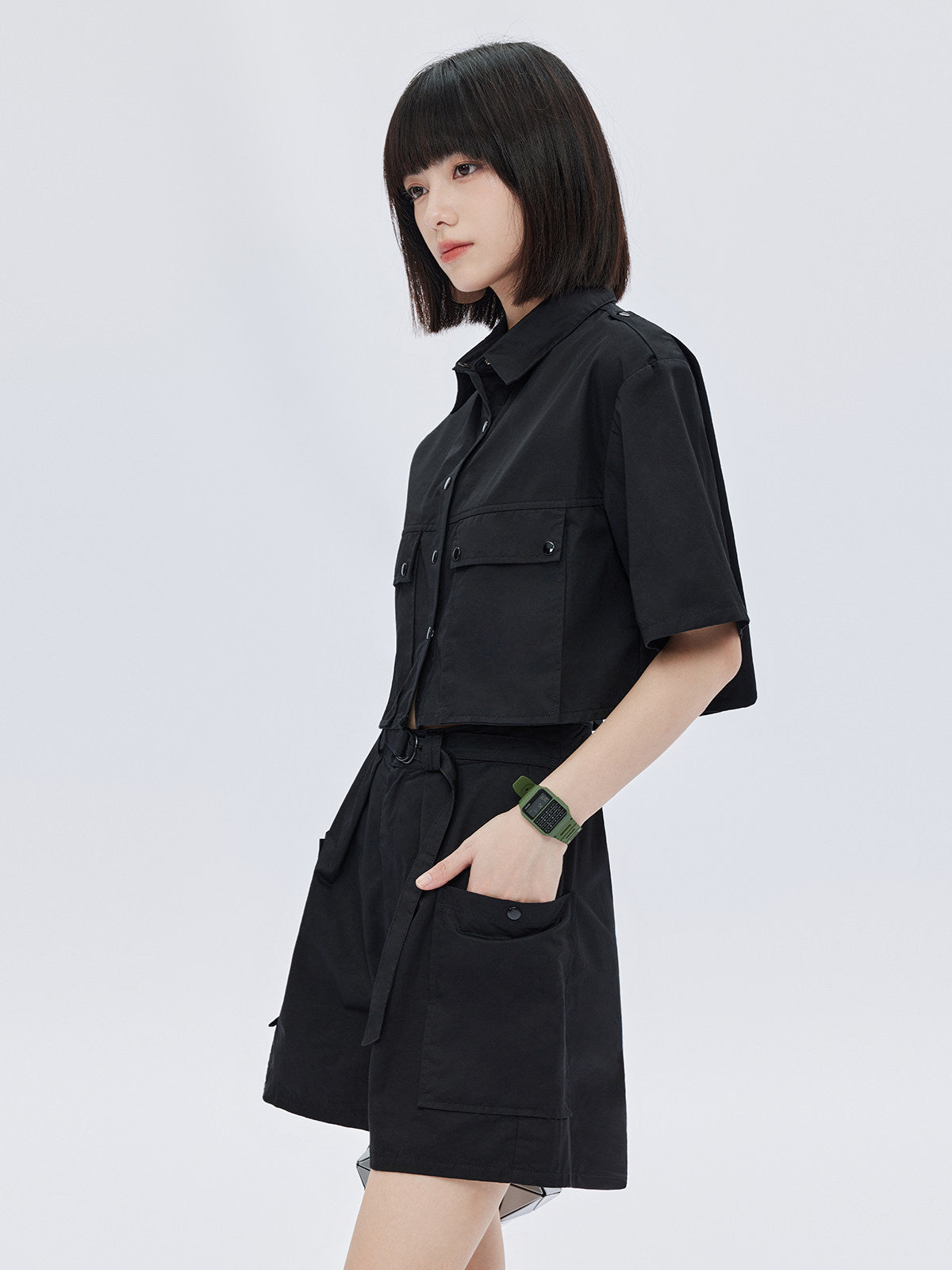 Short Short-Sleeve Shirt SHN0027