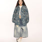 Retro Plaid Distressed Shirt BGS0044