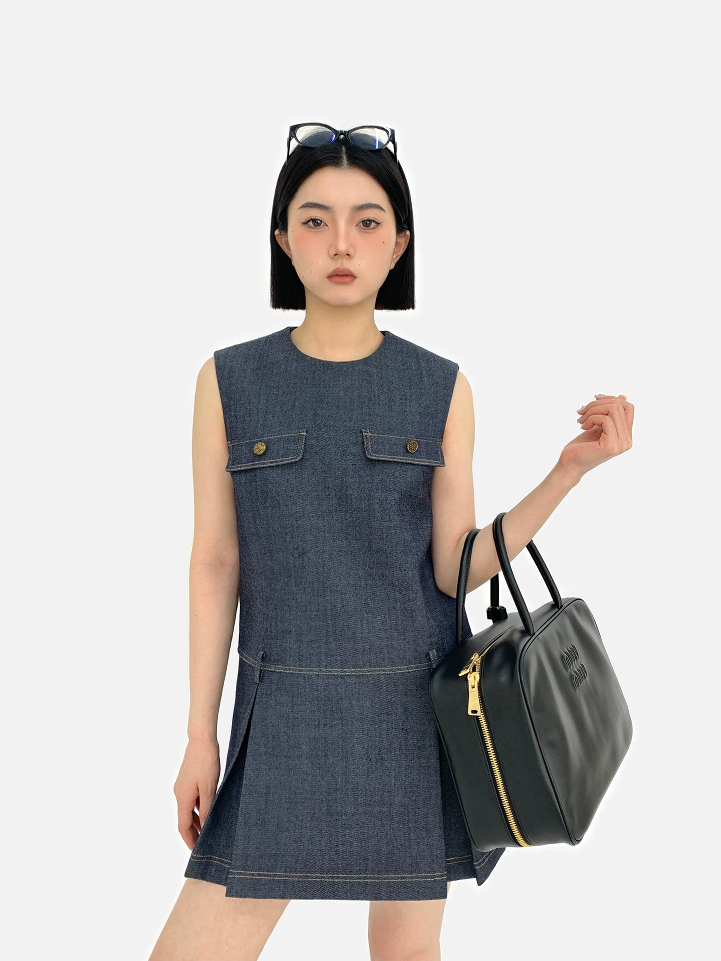 Classic Denim Jacket / Dress / Shorts / Vest HNR0001